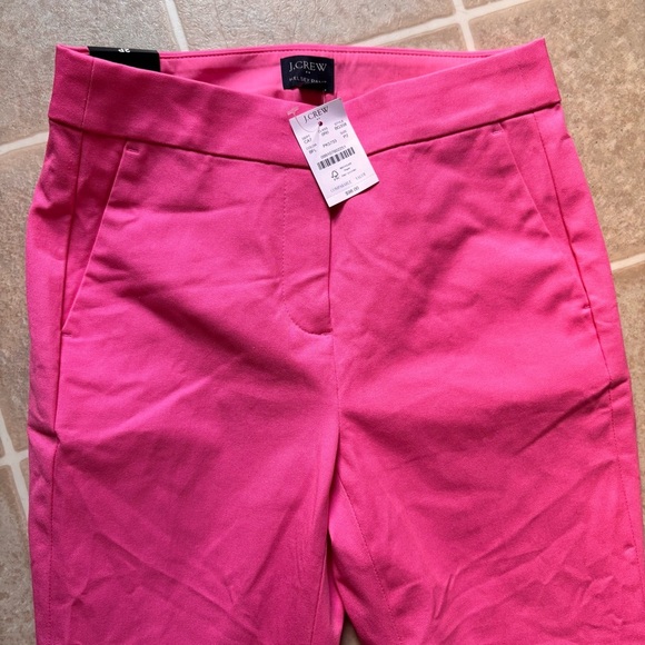 Casual Pink Cropped Flare Bottoms - Picture 4 of 5
